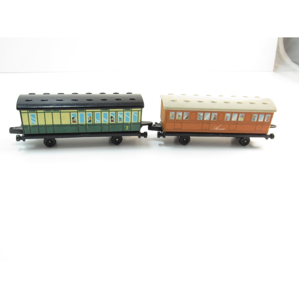 ERTL Thomas Tank Engine Annie Passenger Car 1987 Diecast Toy Train - Lot Of 2